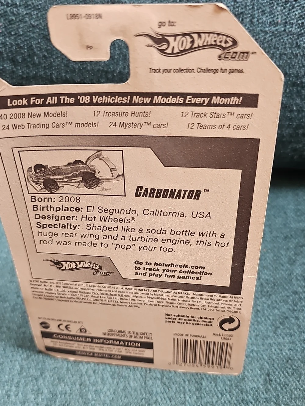 Hot Wheels Carbonator 2008